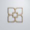 Ekena Millwork Extra Small Olivia Decorative Fretwork Wood Wall Panels, Hickory, 7 3/8"W x 7 3/8"H x 3/8"T WALW08X08X0375OLVHI - alternate 5